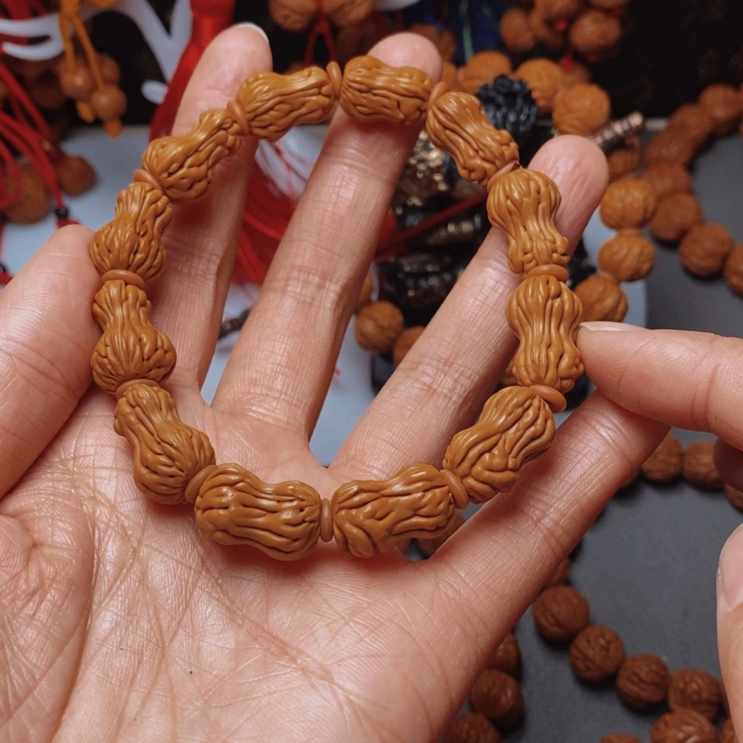 桃核吊坠桃枭手串1