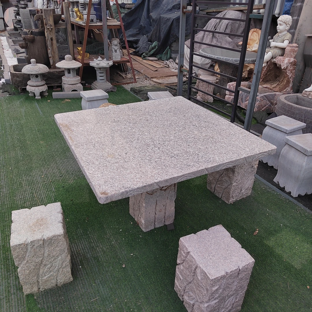 天然石材，石桌石凳