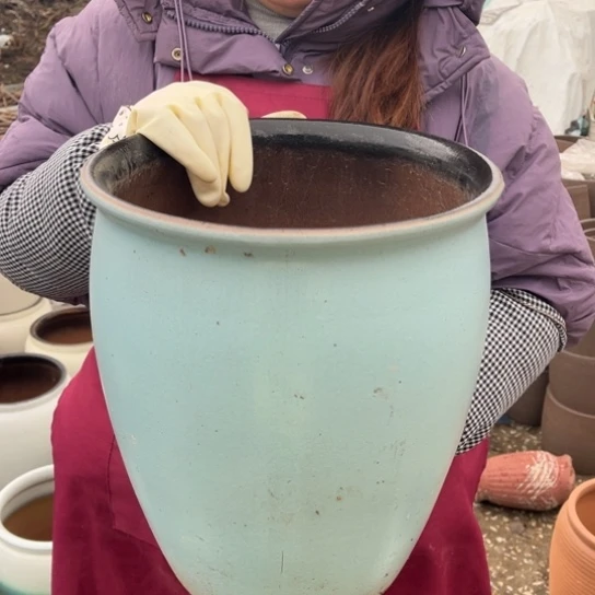 红陶口27高34瑕疵