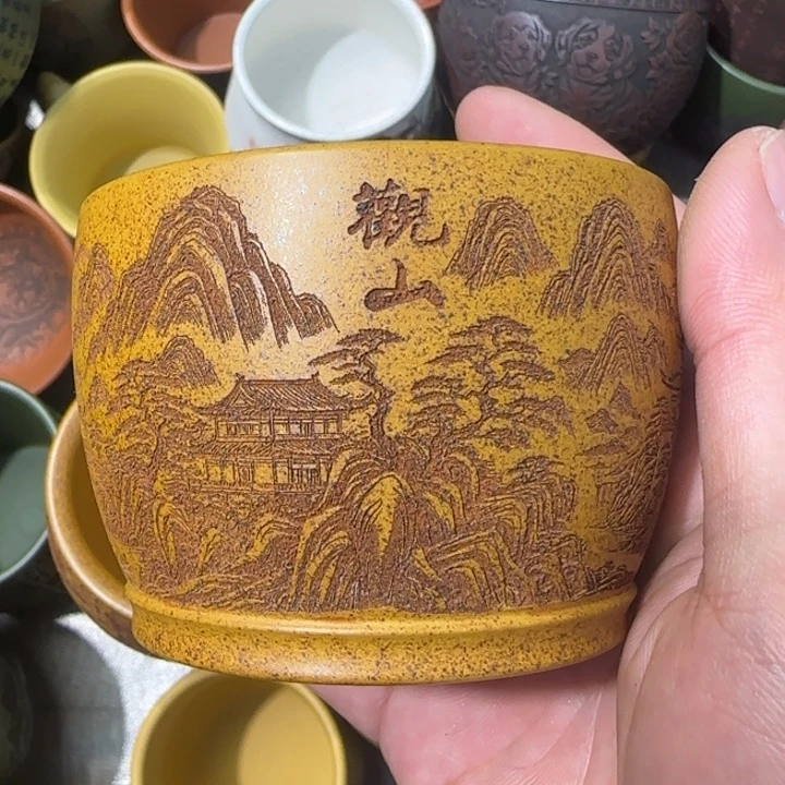 茶杯紫砂全手工制作工艺