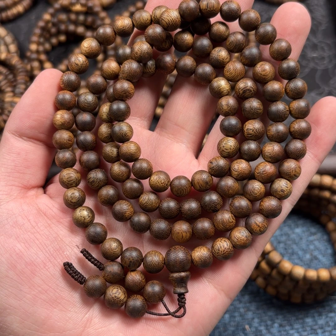 手串沉香海南莺歌绿奇楠多圈卡8