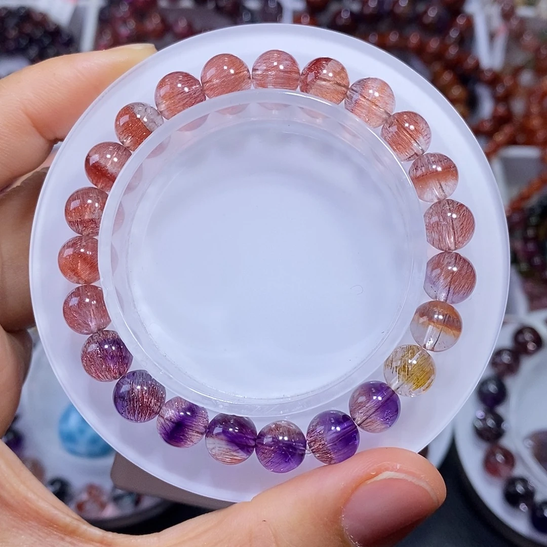 手链水晶未镶嵌橘超七