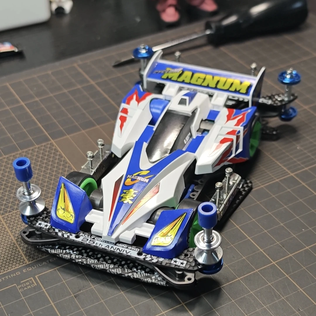 田宫AR底盘旋风冲锋，BMAX规则改装成品四驱车