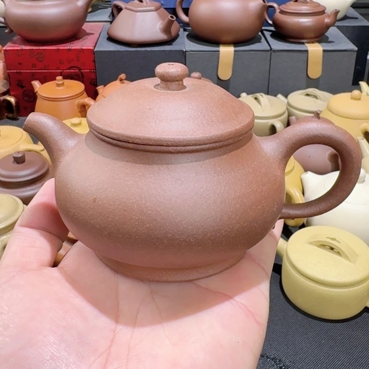 茶壶紫砂底槽清潘壶200cc