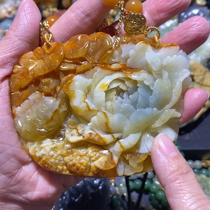 岫玉岫玉吊坠未镶嵌