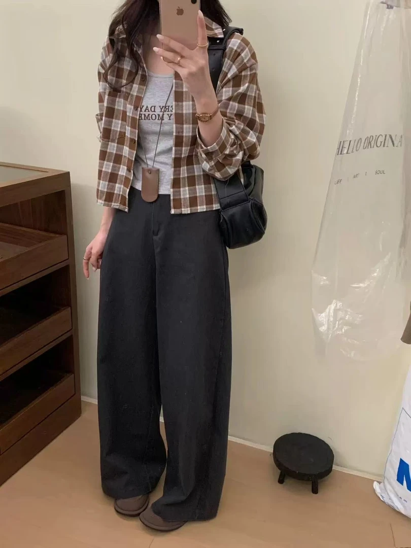 小妳XiaoNi———（春秋款休闲衬衫两件套2430233）
