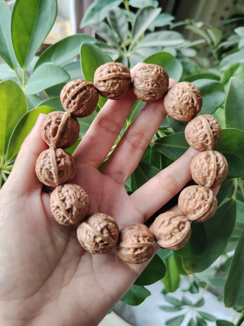 野生小秋子手串狮子头手串红皮手串精选手串