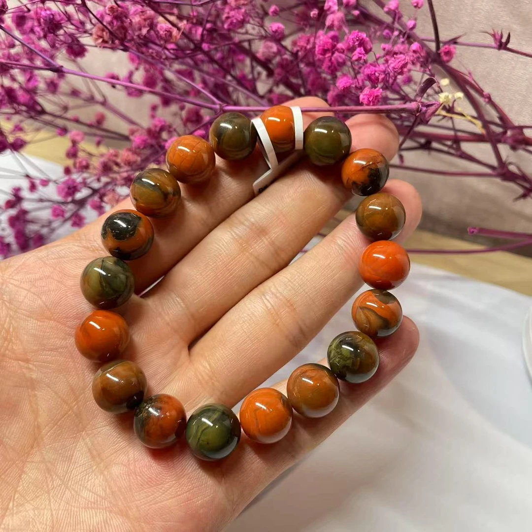 【老掌柜】包浆/南红手串/12mm  APC070801