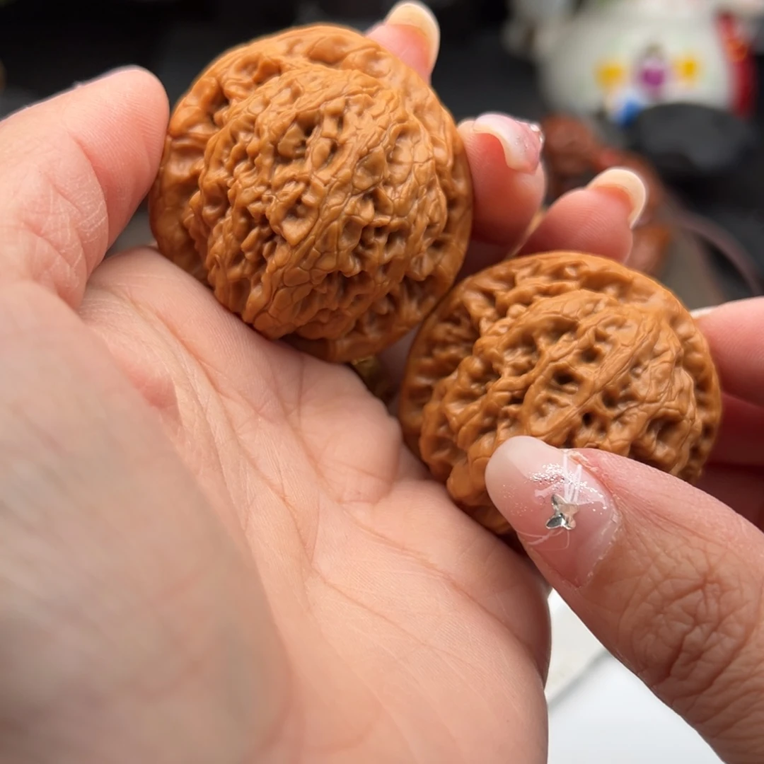 文玩核桃把件金公子42