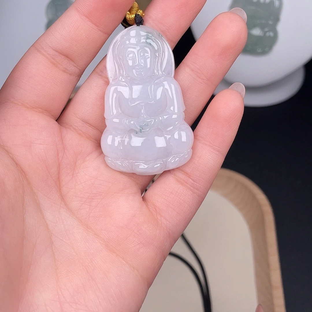翡翠未镶嵌颈饰zw001
