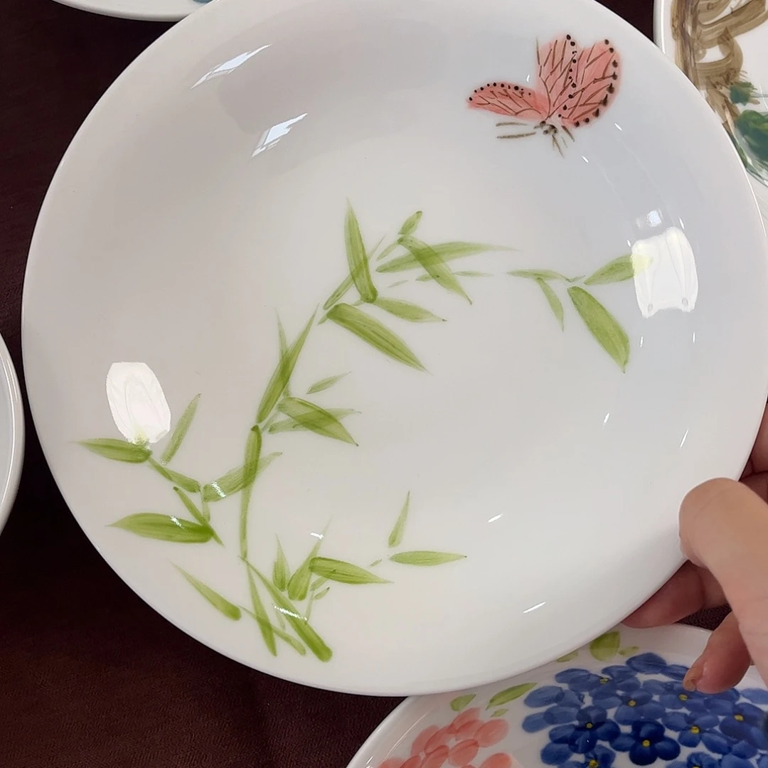 陶瓷天**妹景德镇手绘陶瓷餐具