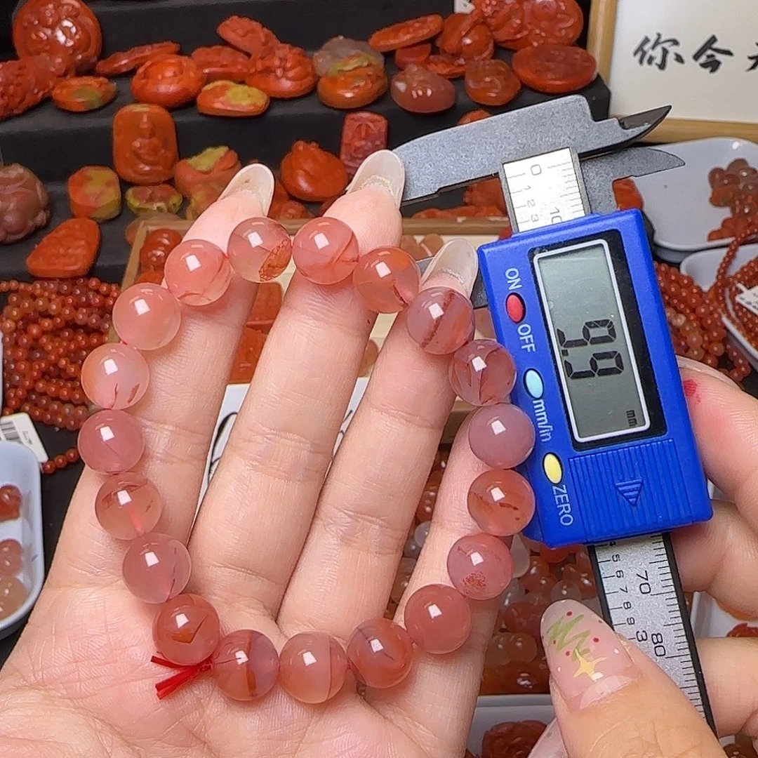 南红玛瑙未镶嵌颈饰