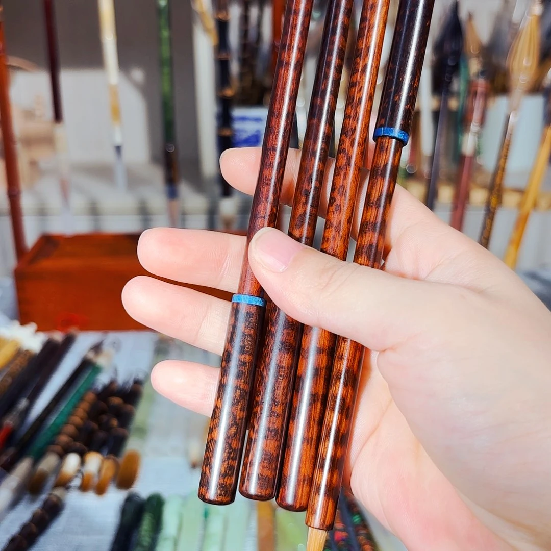 11蛇纹木带帽纯狼毫出锋2.0口径0.5