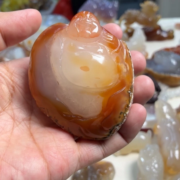 玛瑙/玉髓未镶嵌吊坠(不含链)