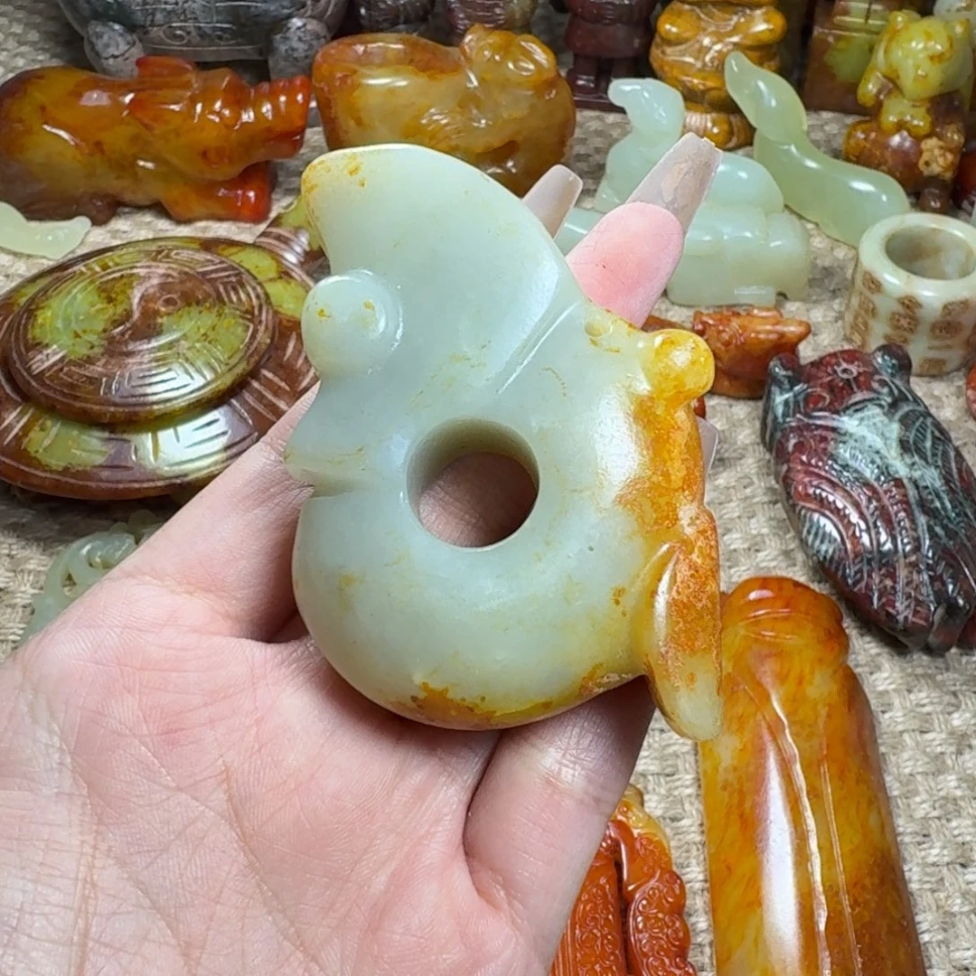 白玉菩提吊坠挂件