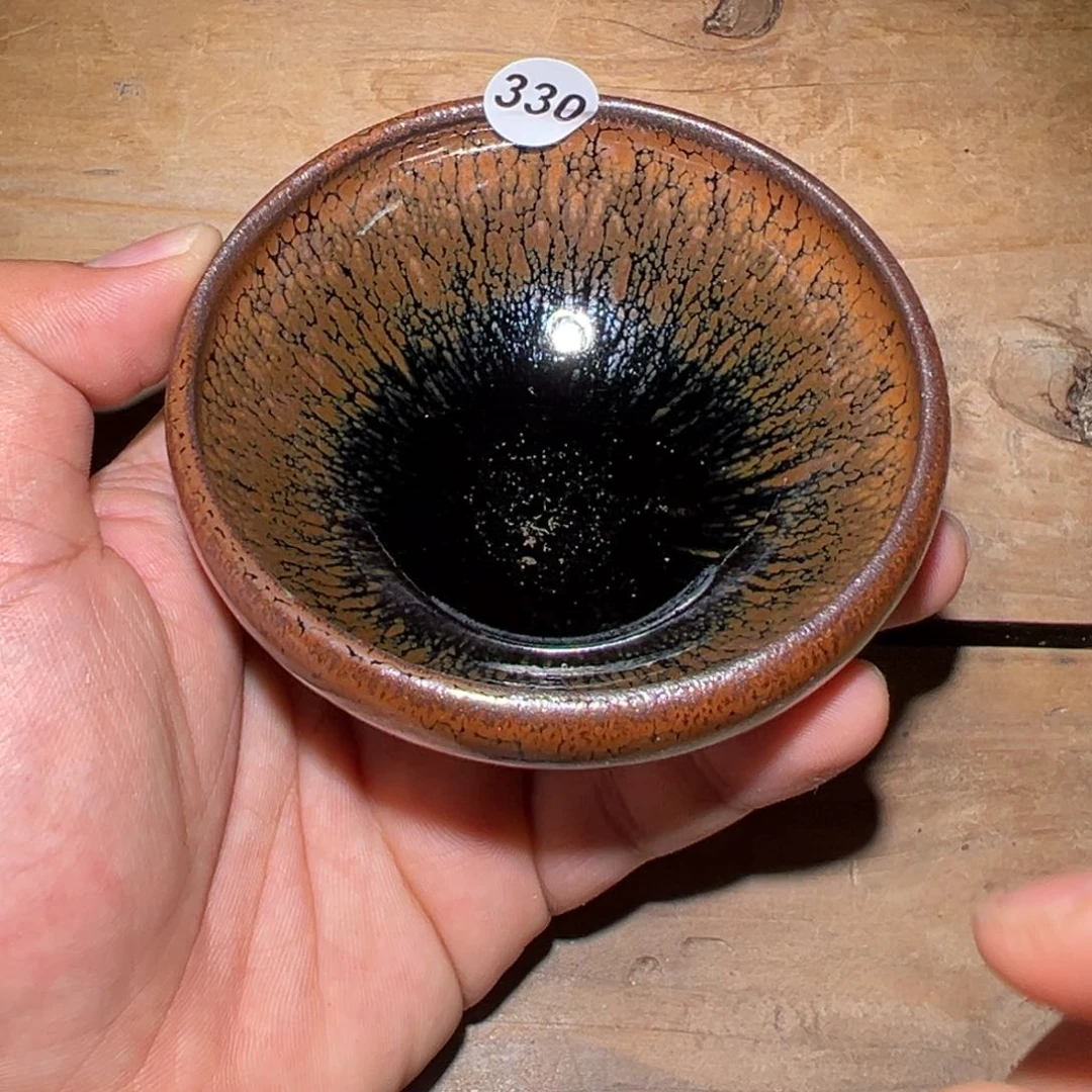 茶盏老表精选柴烧330
