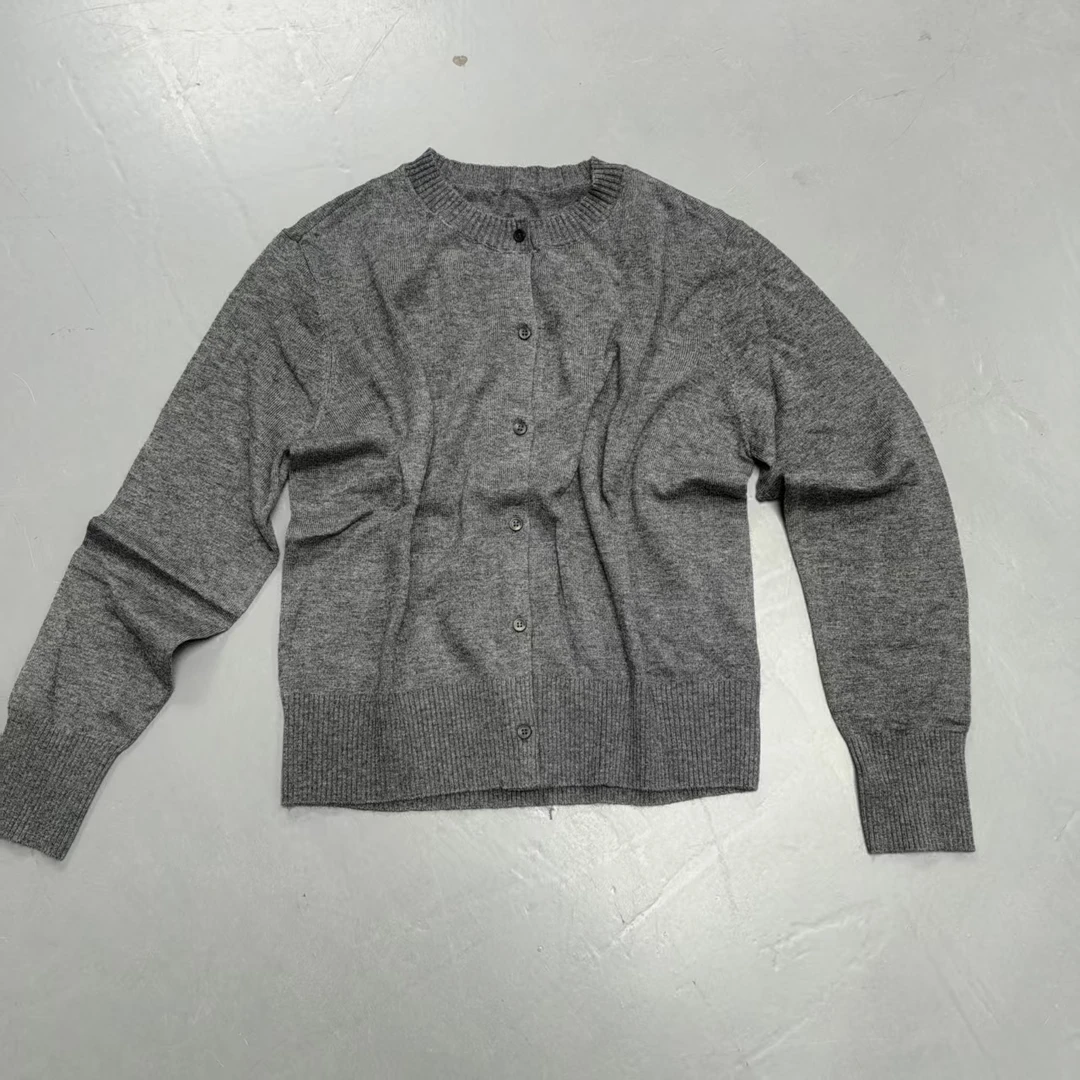 【南油玲姐】灰色针织衫MY959