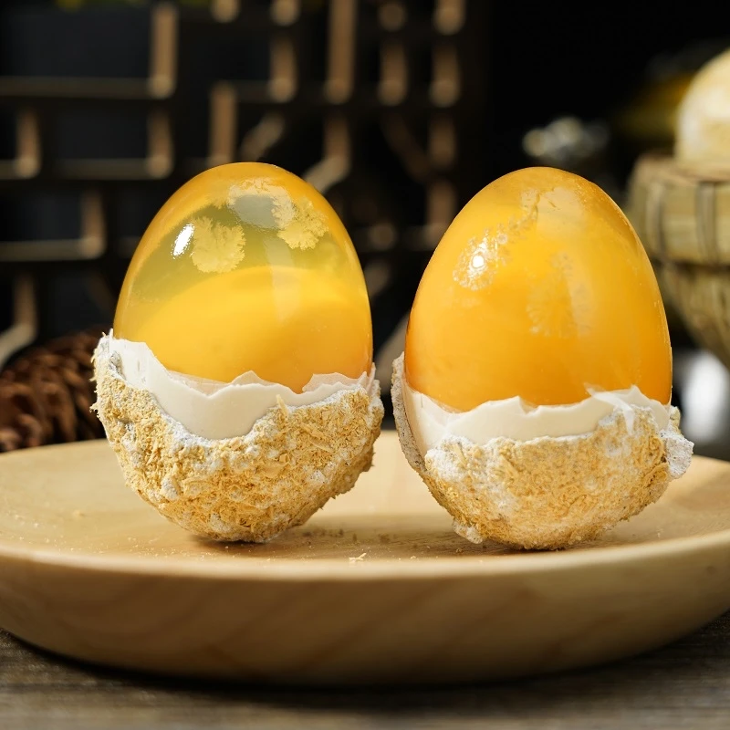 【谭家屋专属】四川手工溏心鸭皮蛋无铅工艺配方带盐味的五香皮蛋