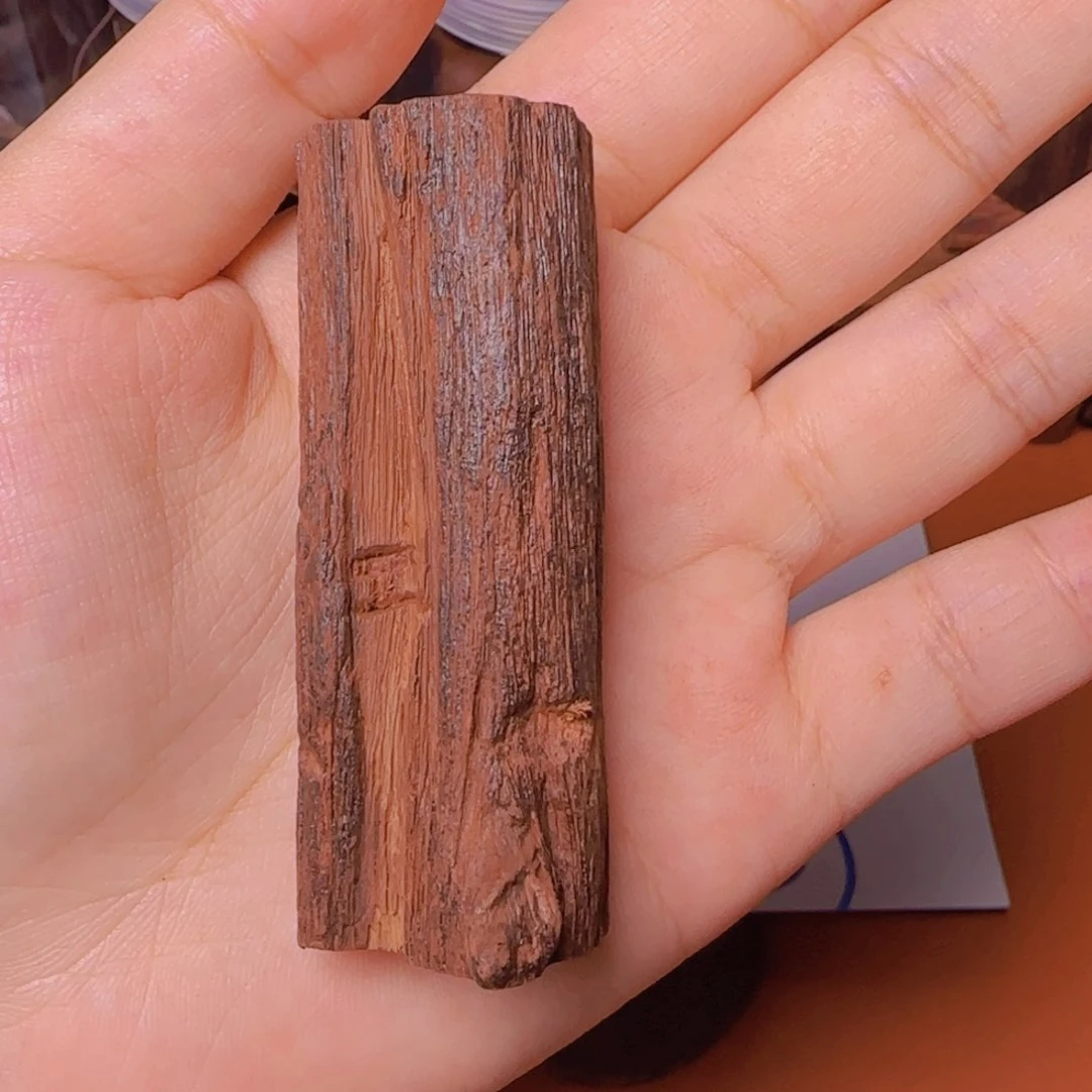 老***其藤类降真香原料直切手把件发其一j1