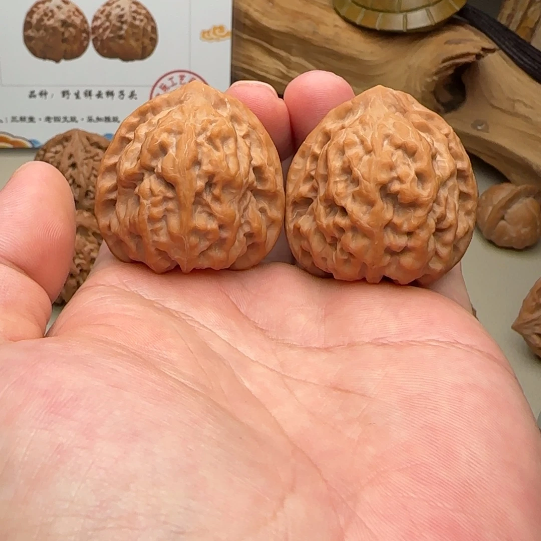 吊坠文玩核桃42尺寸祥云狮子头