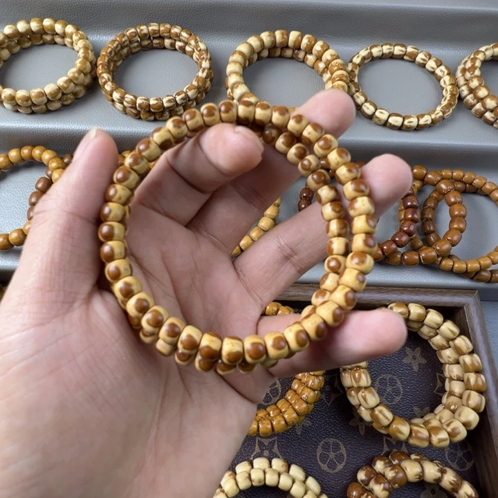 吊坠紫金鼠纯肉紫金鼠三花手串6.8