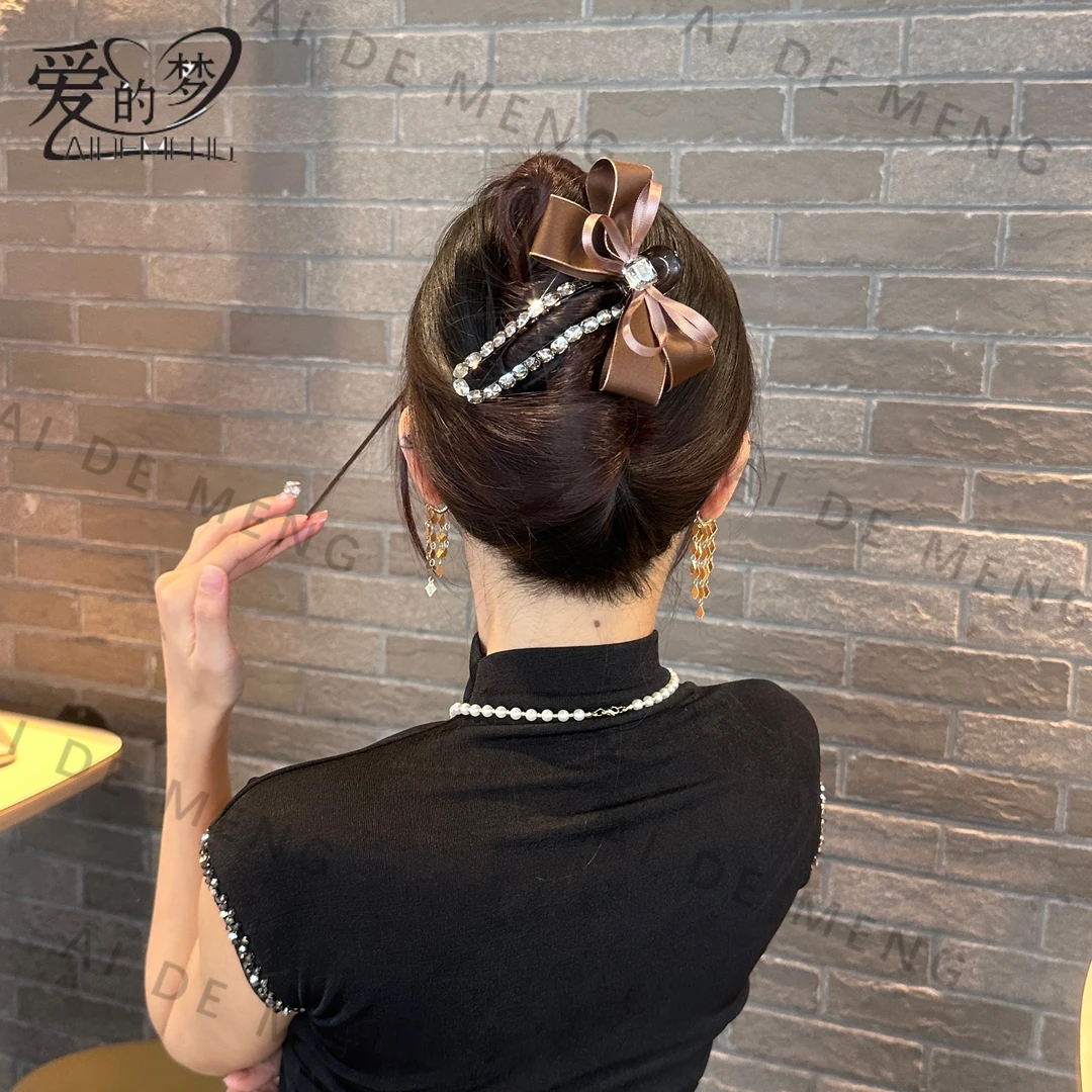 千金风鸭嘴夹抓夹少女风女发夹发卡发饰顶夹ins