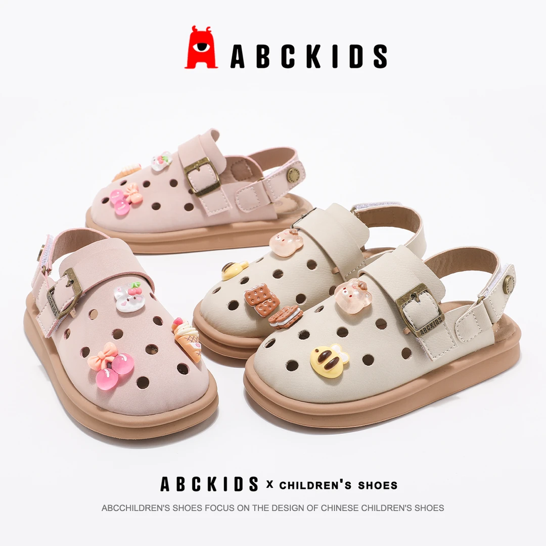 ABCkids【姐姐家】夏季新款镂空女孩凉鞋儿童休闲鞋SY523603229AX