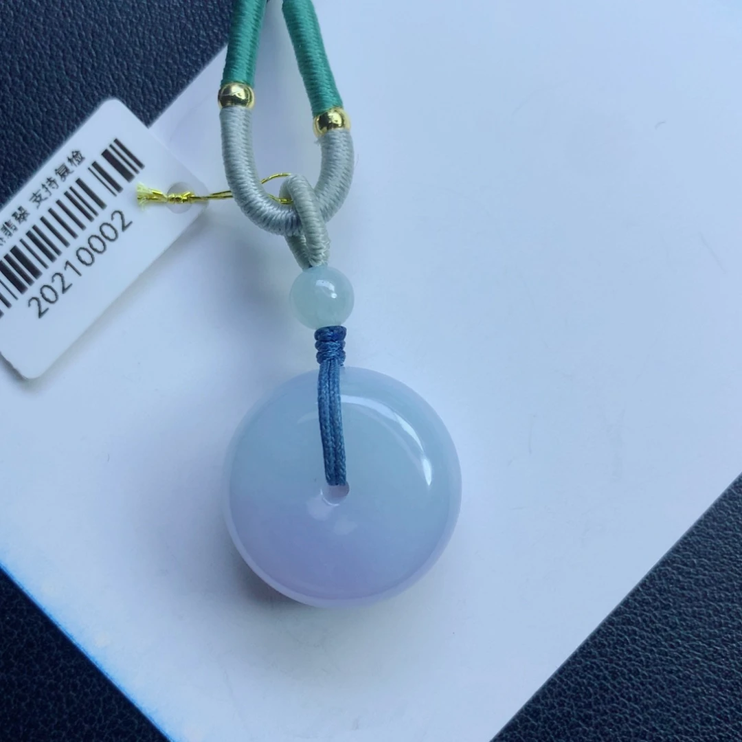 颈饰未镶嵌翡翠平安扣