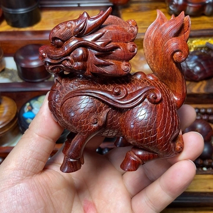 檀香紫檀（小叶紫檀）东艺麒麟