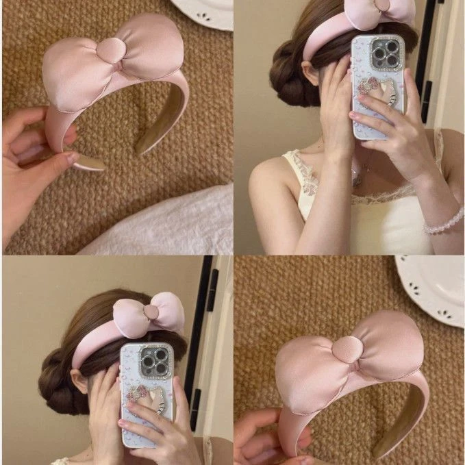 蝴蝶结卡通可爱发箍女洗脸化妆专用头箍压发发饰女生洗脸发卡x