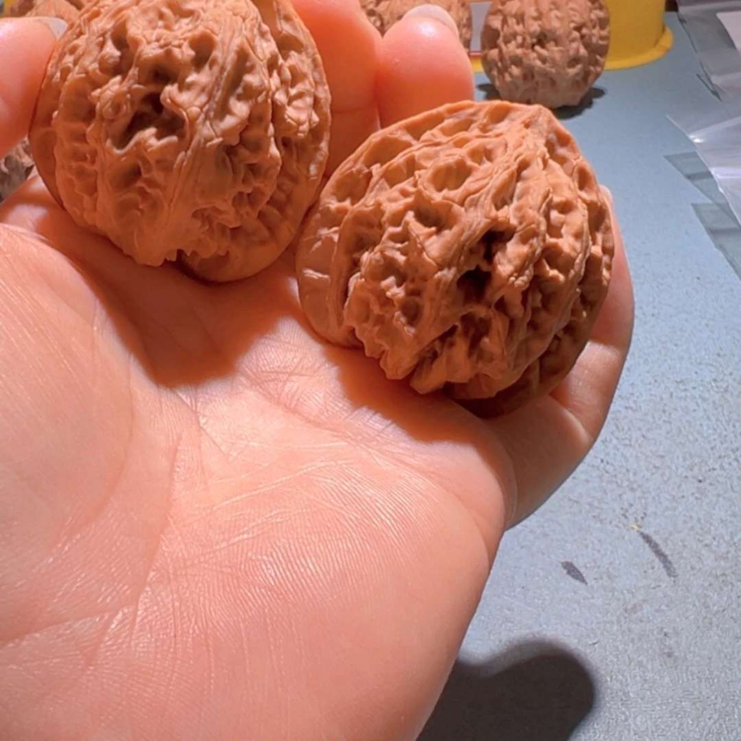 文玩核桃把件苹果圆42