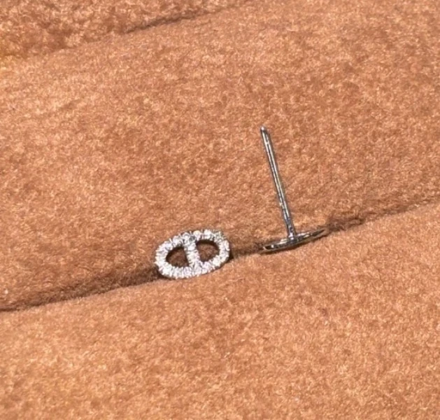 【PEIDI珠宝 】重金小号猪鼻子耳钉 ZSES001618