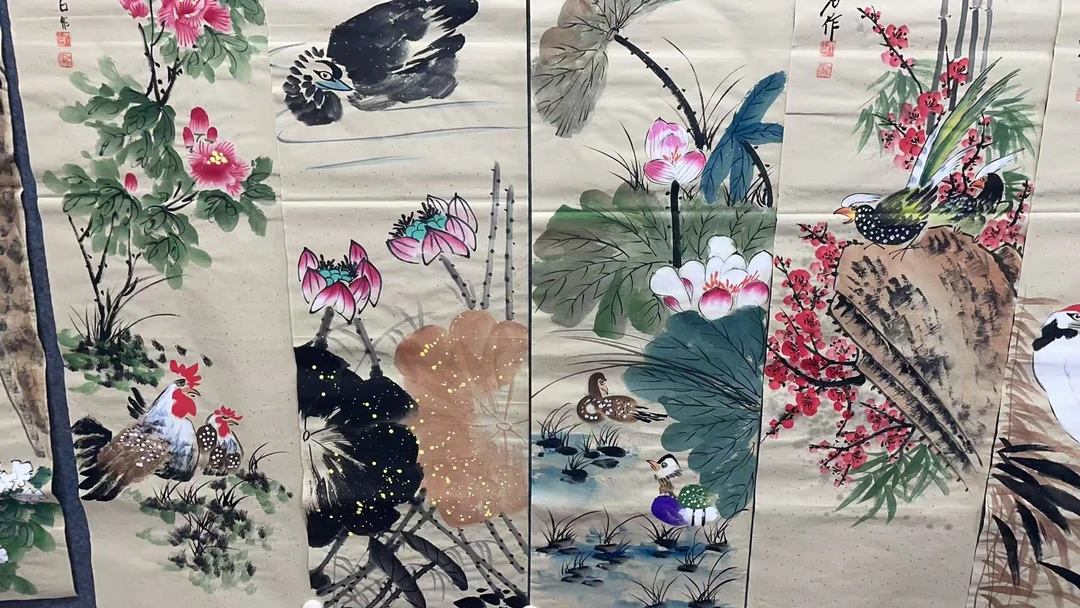 【优斯特】精品八条屏装饰画通用链接