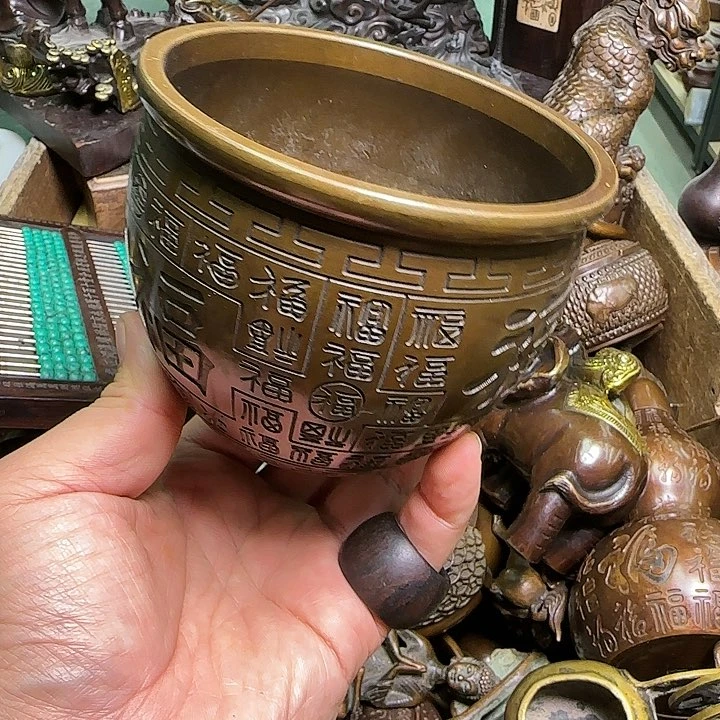 铜器办公室茶室摆件