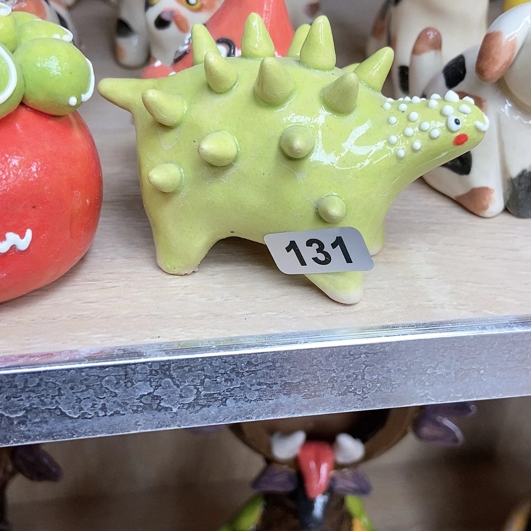 摆件困**?直播间手工陶瓷摆件福利131
