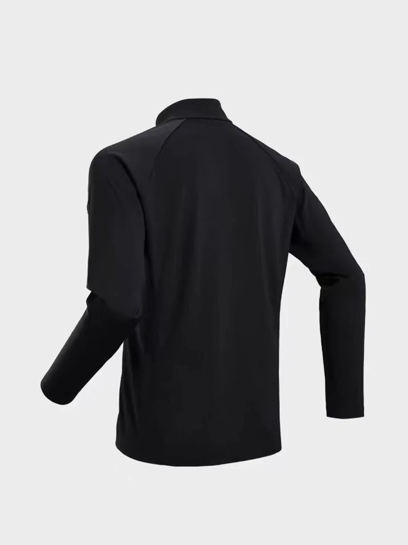 户外立领长袖拉链T恤《加绒》-DD-1