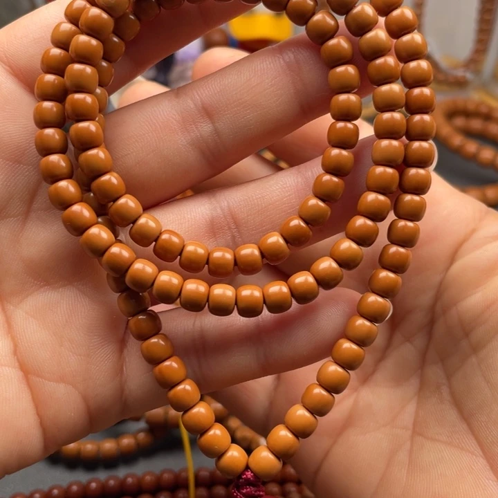 橄榄核吊坠老挝料0.59极限弧120籽