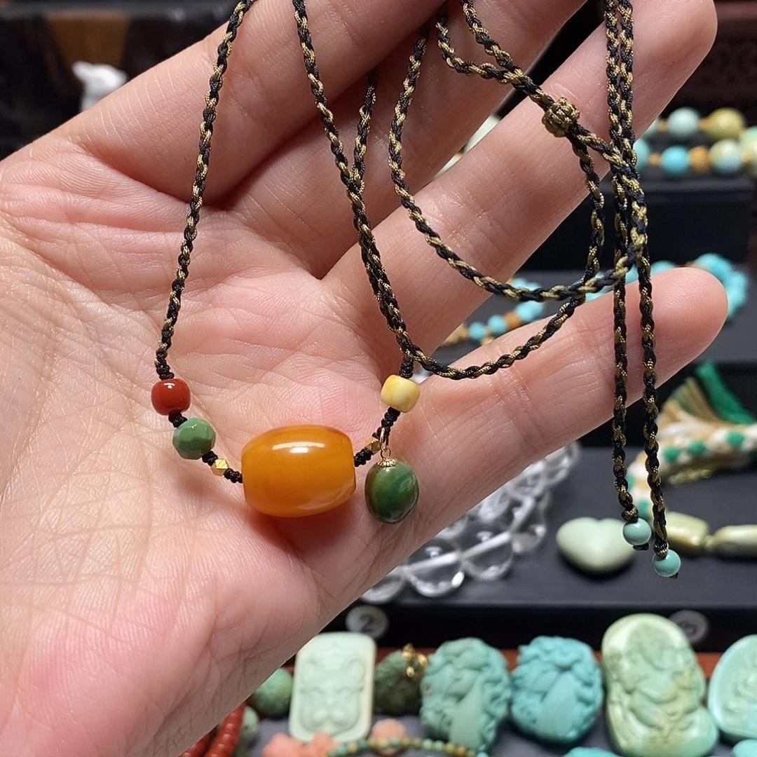 绿松石未镶嵌手链