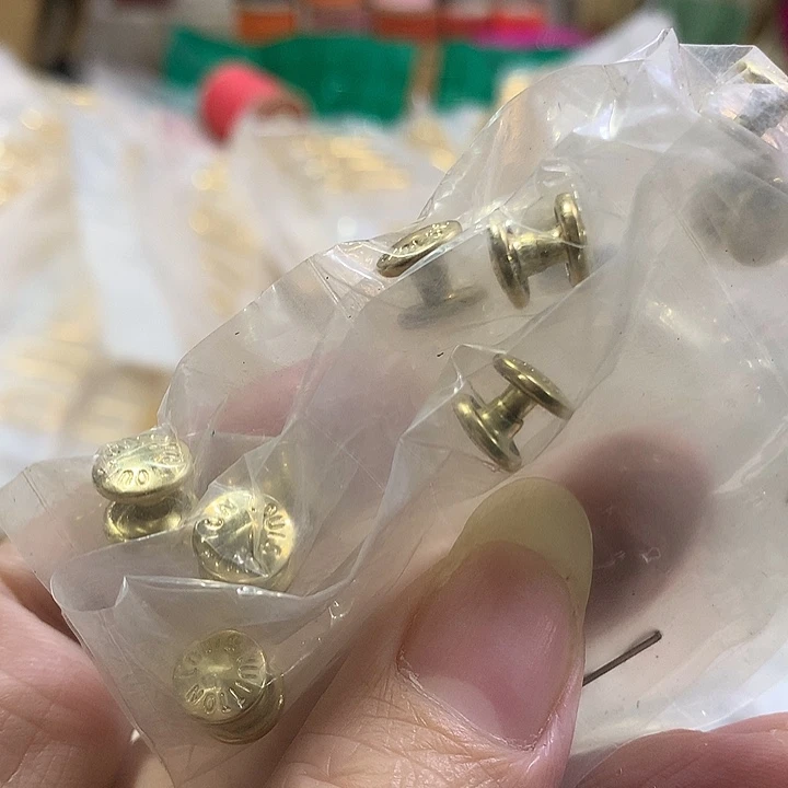 无纺布驴家8X4铜铆钉10套