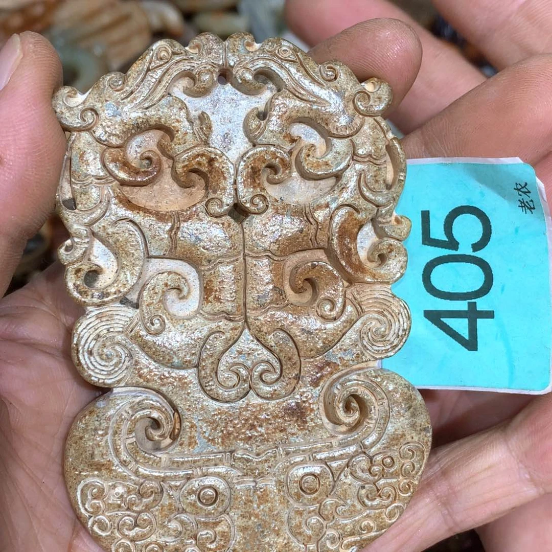 未镶嵌和田玉挂件