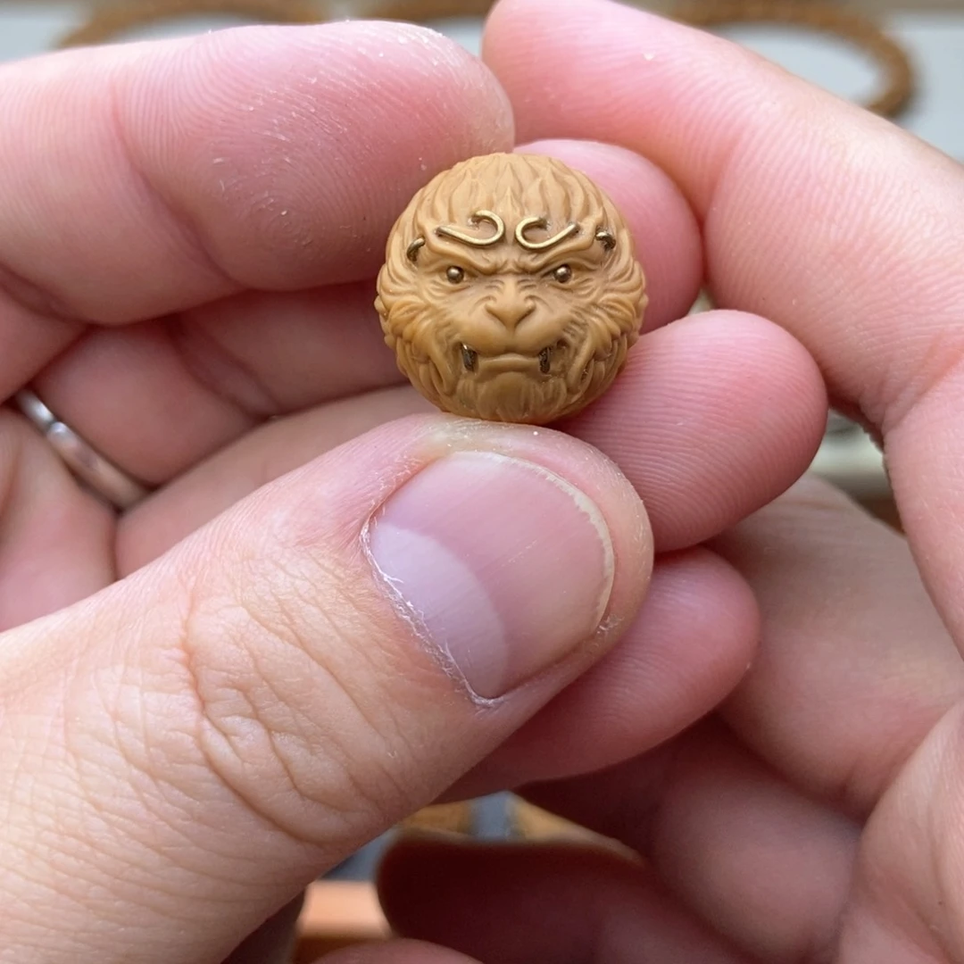 吊坠文玩核桃猴头单颗大圣福利