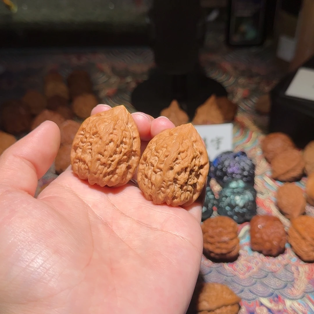 把件核桃1970号7沈阳鸡心文玩核桃