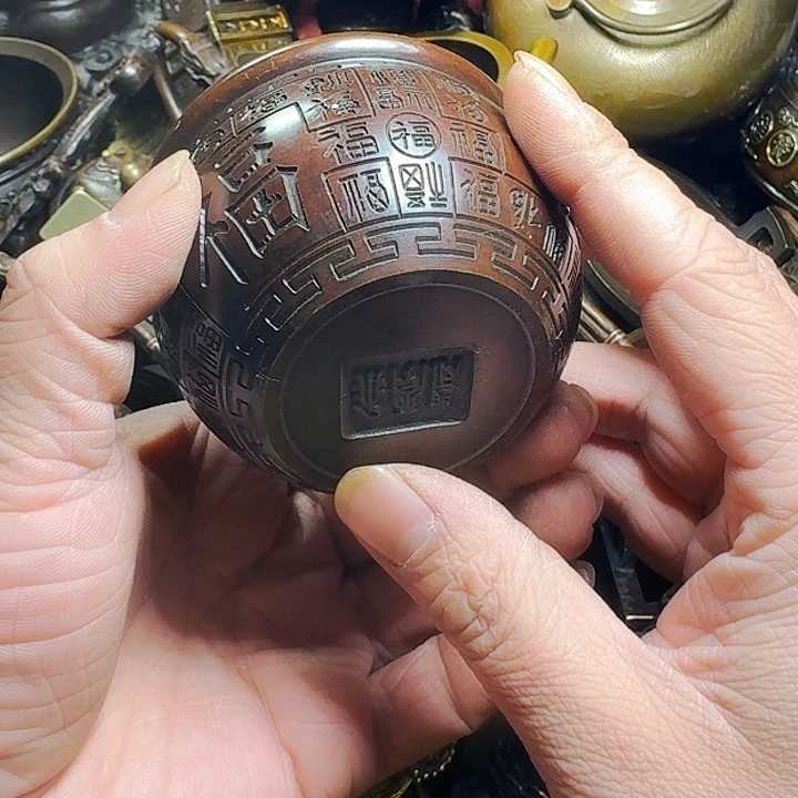 铜器摆件收收藏藏
