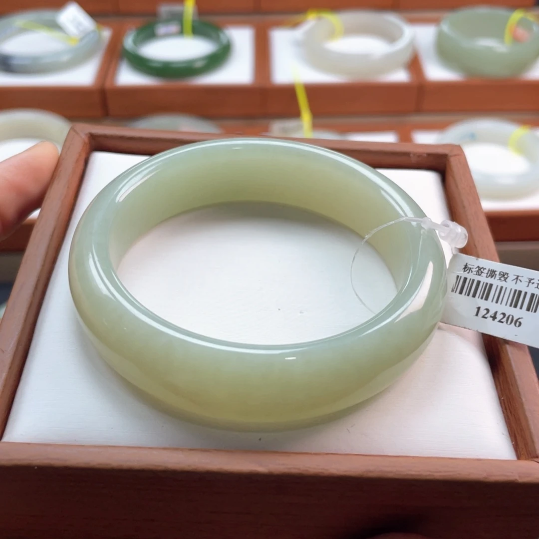 【闪购商品】未镶嵌手镯和田玉链接58/59