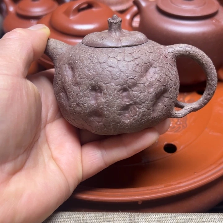 紫砂茶壶宜兴原矿段泥