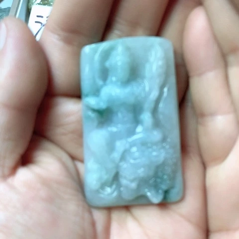 翡翠颈饰未镶嵌天然缅甸翡翠a货