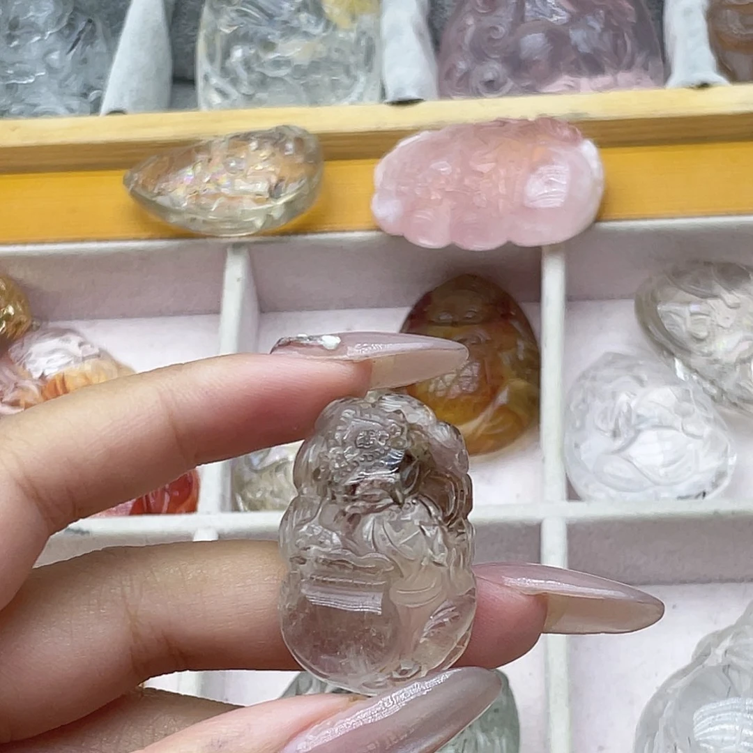 颈饰未镶嵌水晶天然