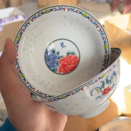 碗景德镇高温细白瓷