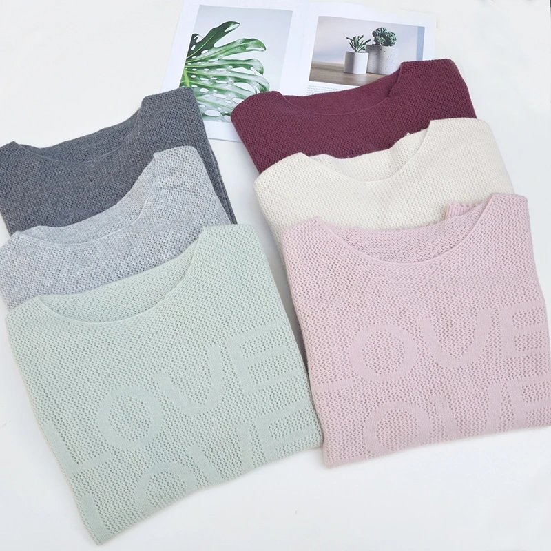 【朵儿studio】狂赞！好看没谁了！纯色羊毛衫针织衫 A047