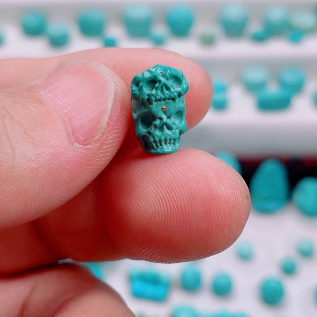 绿松石未镶嵌吊坠(不含链)